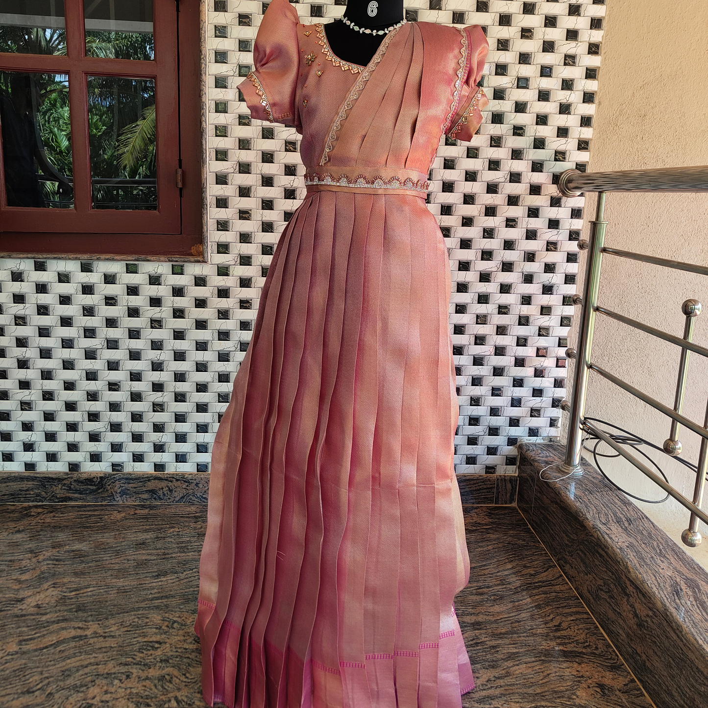 Two style gown jyothika inspired