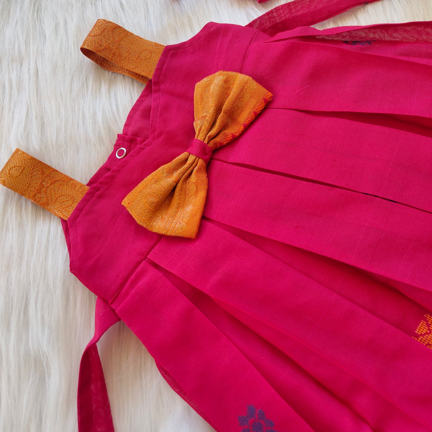 Madurai cotton baby frock